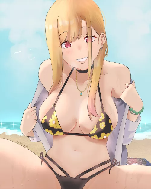 Marin Kitagawa at the beach (Ratisezamo) [Sono Bisque Doll wa Koi wo suru]