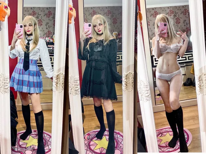 Marin Kitagawa in different forms [self]
