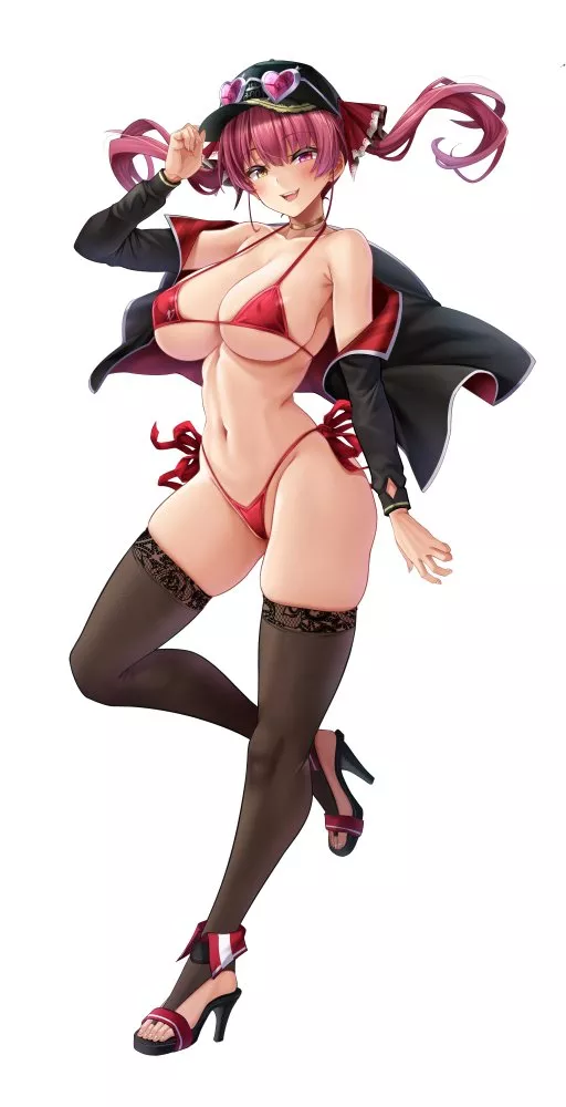 Marine got them double thicc thighs (@noboru200335) Marine got them double thicc thighs (@noboru200335)