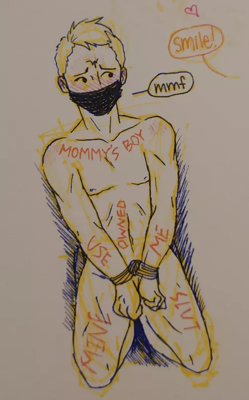Marked up for mommy (OC)