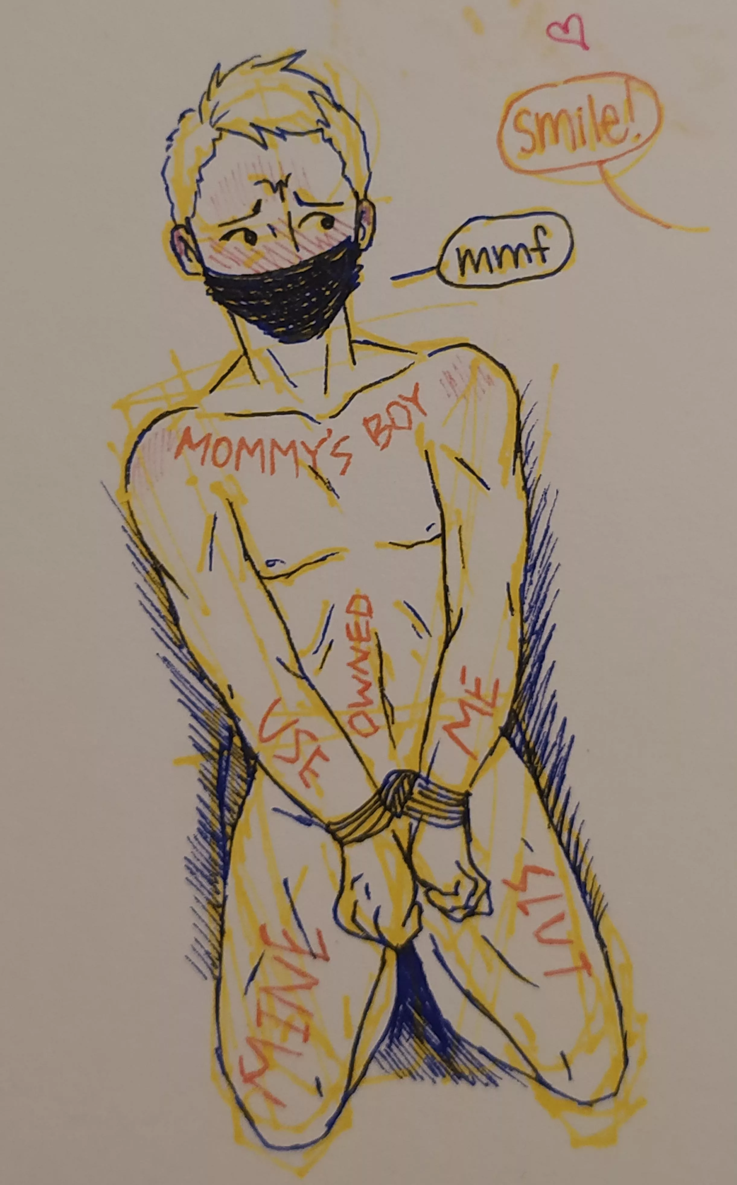Marked up for mommy (OC)