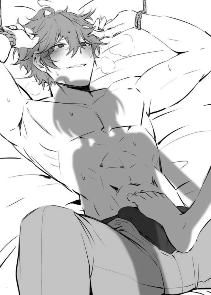 masculine strong men who are secretly whiny depraved subs have my heart 💌