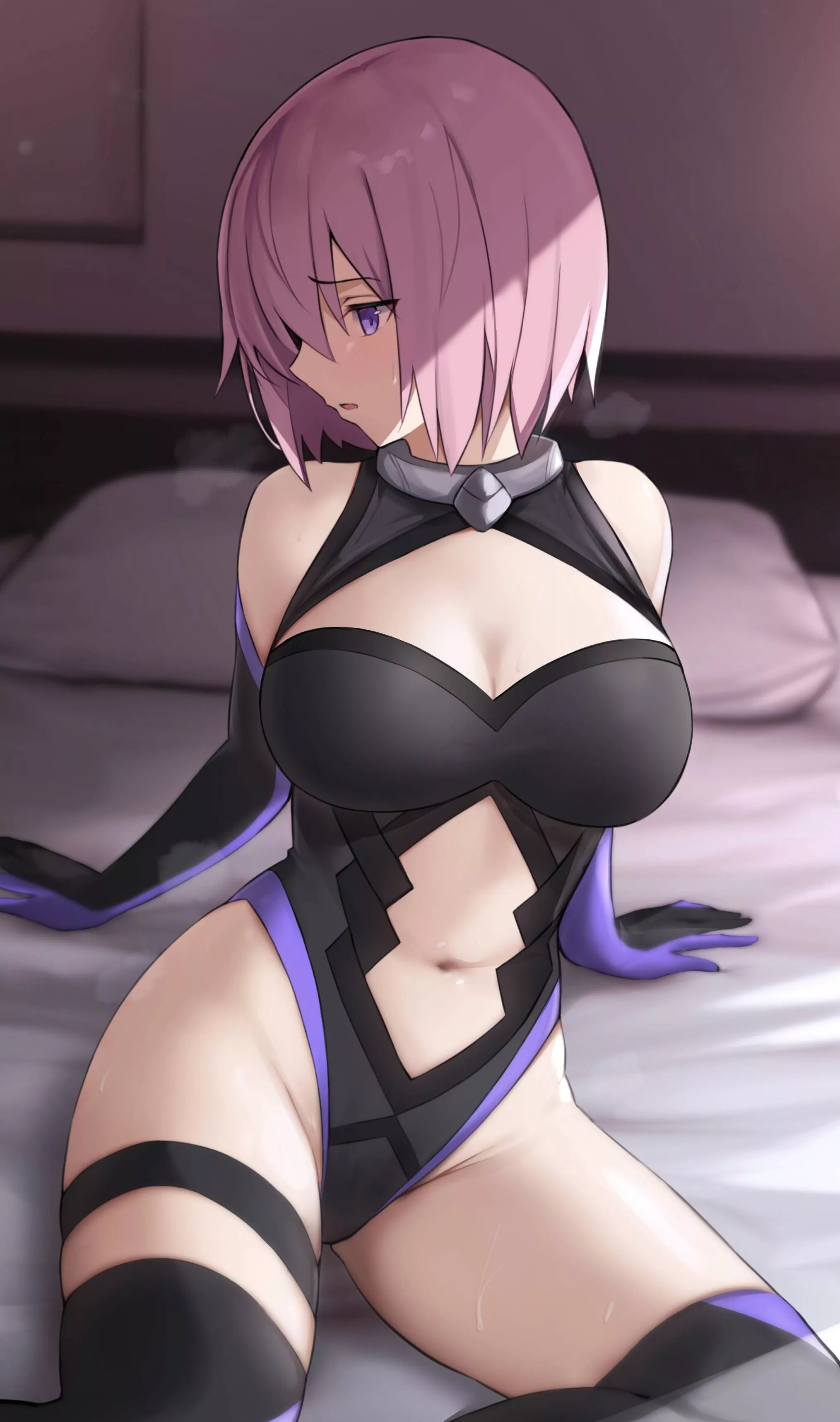 Mashu feeling a tad Shy Mashu feeling a tad Shy