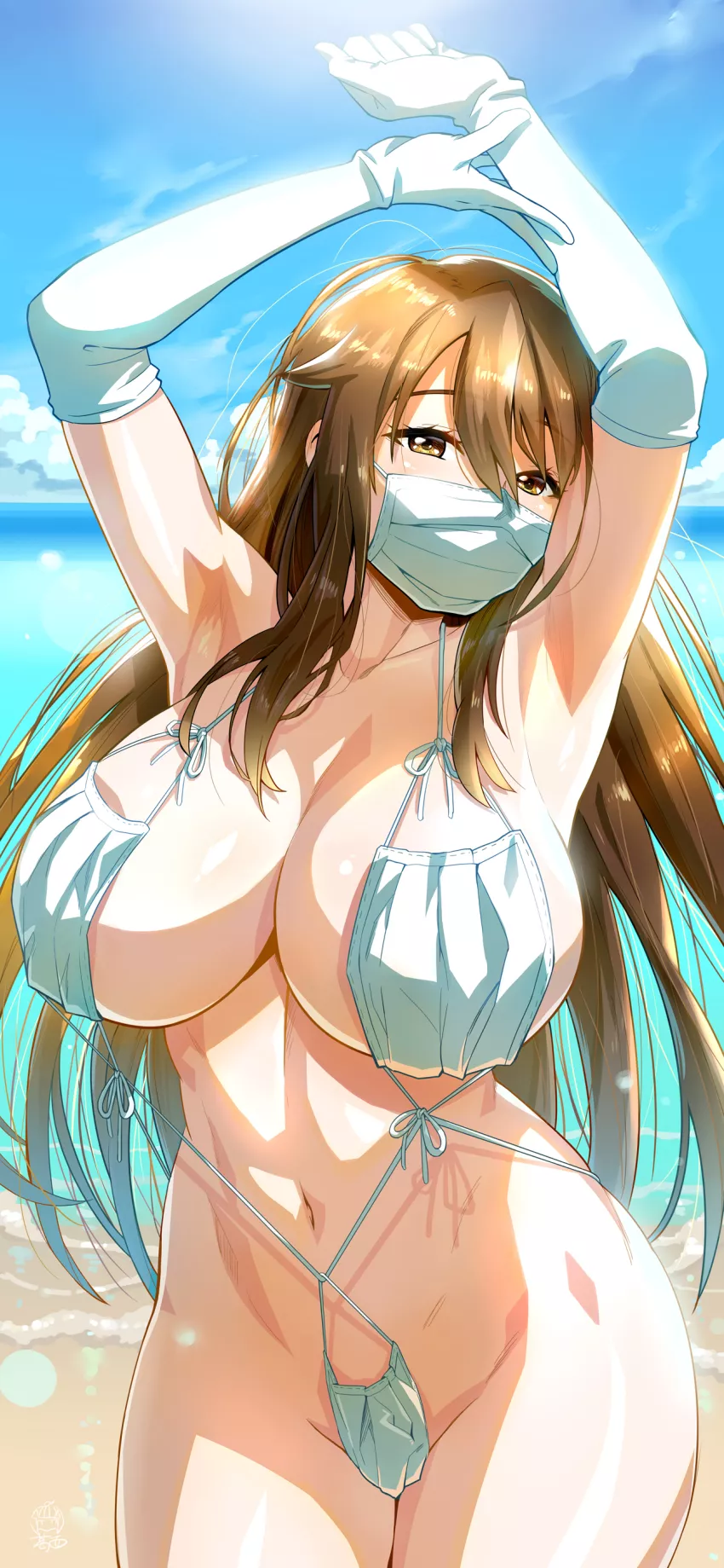 Mask bikini Mask bikini