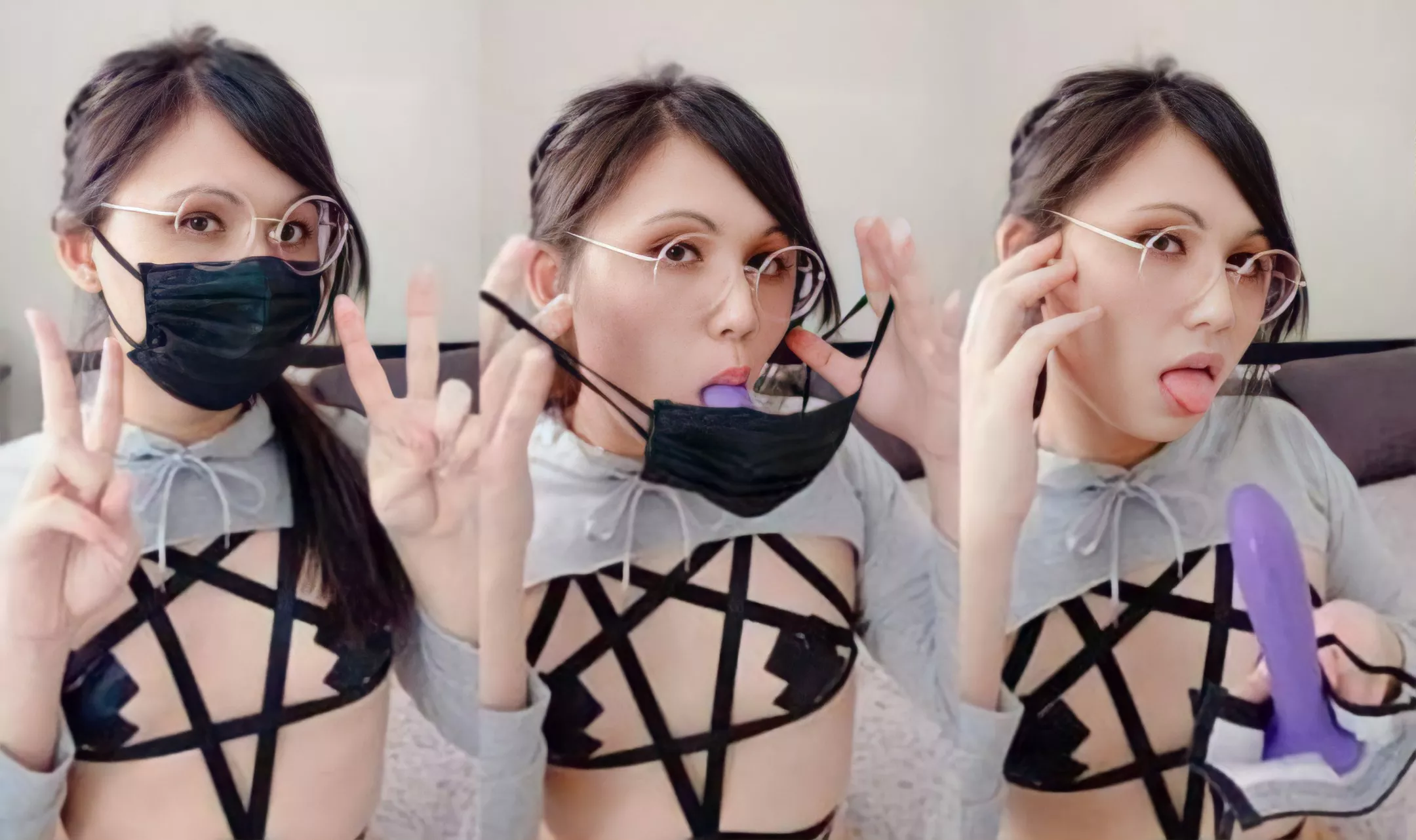 Mask is important😈 Mask is important😈