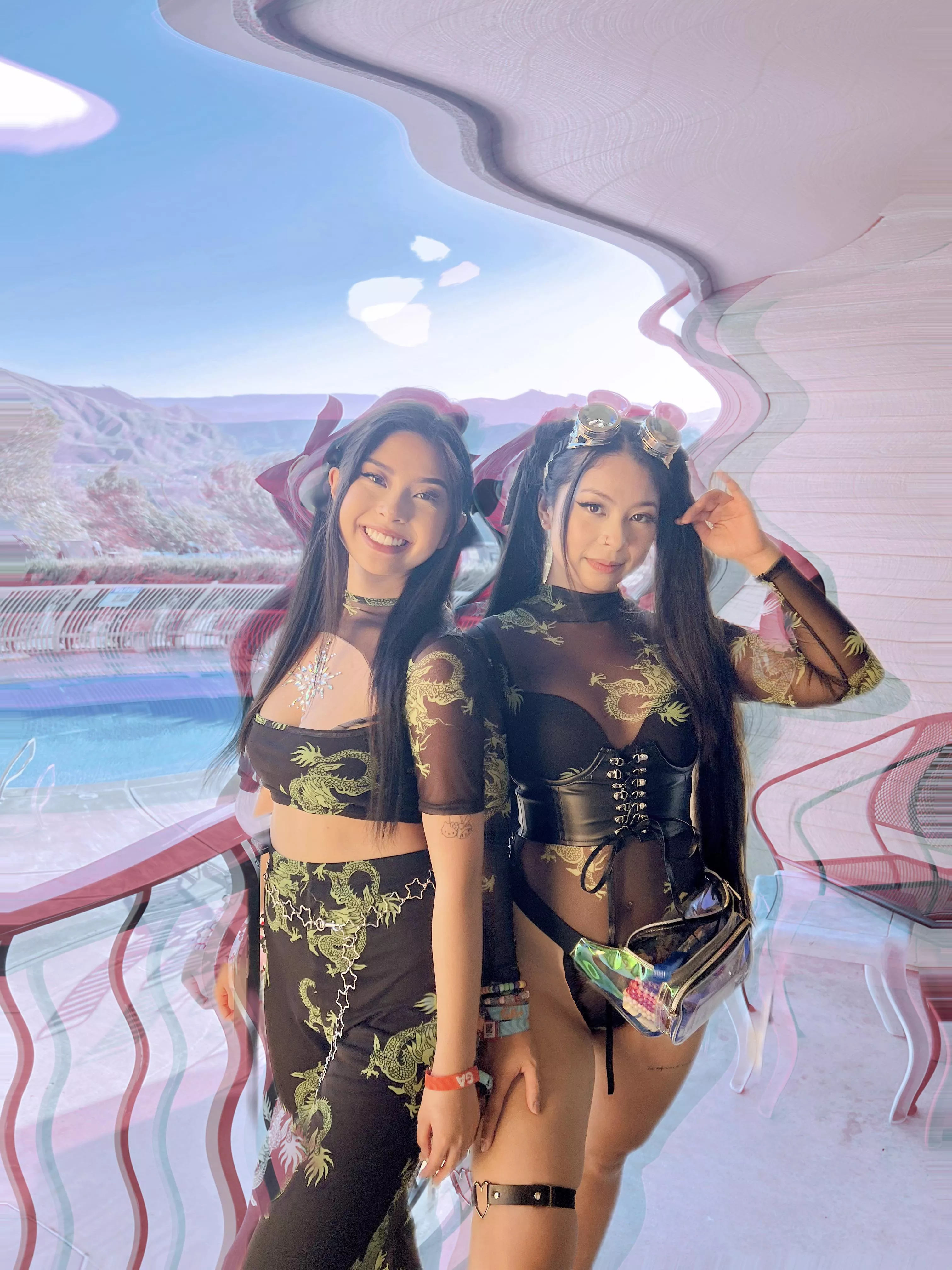 Matching rave fits Matching rave fits