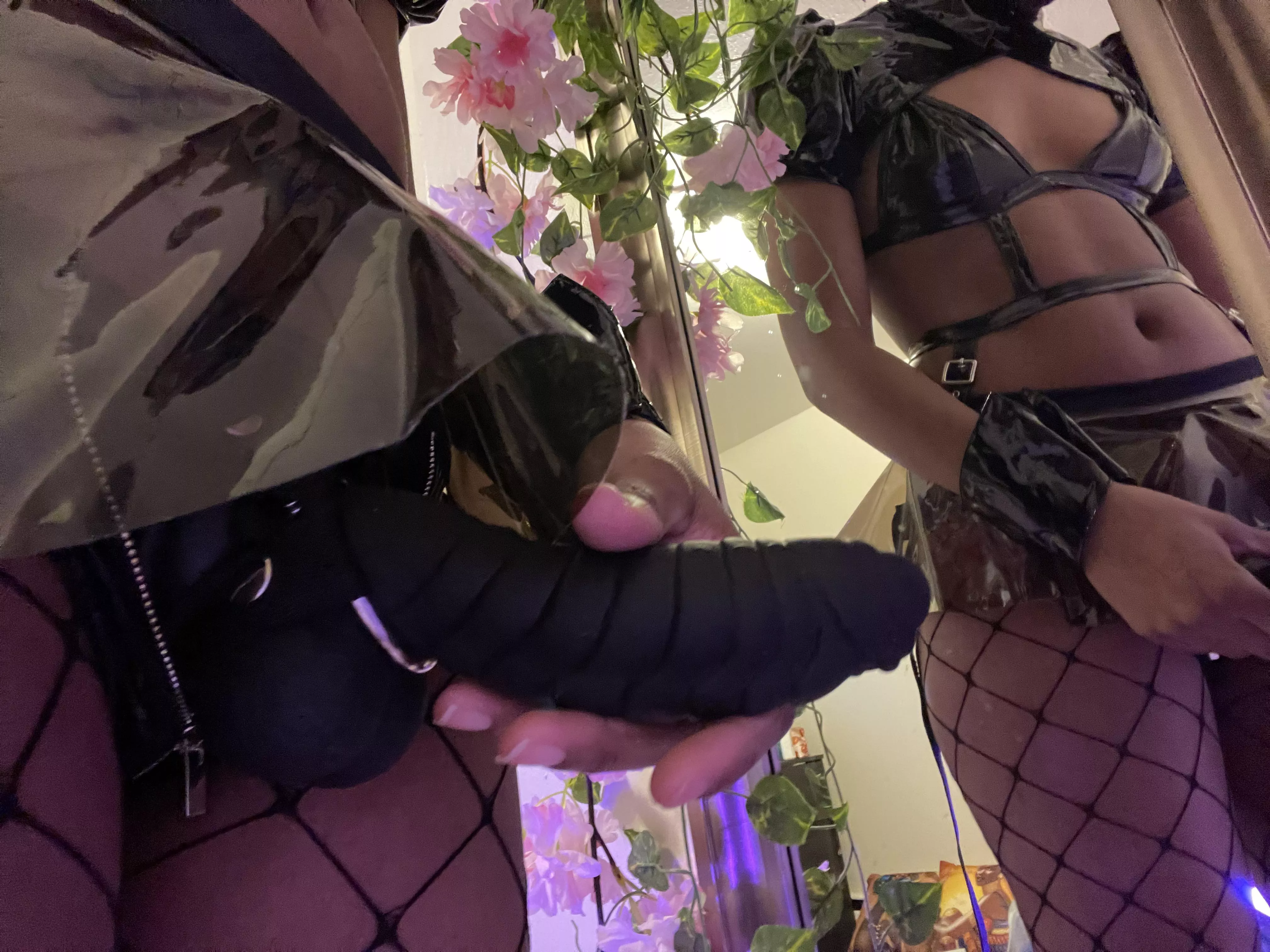 Maybe if you can take it all tonight there will be a reward. This [domme] won’t be so gentle to you slut 😤😈