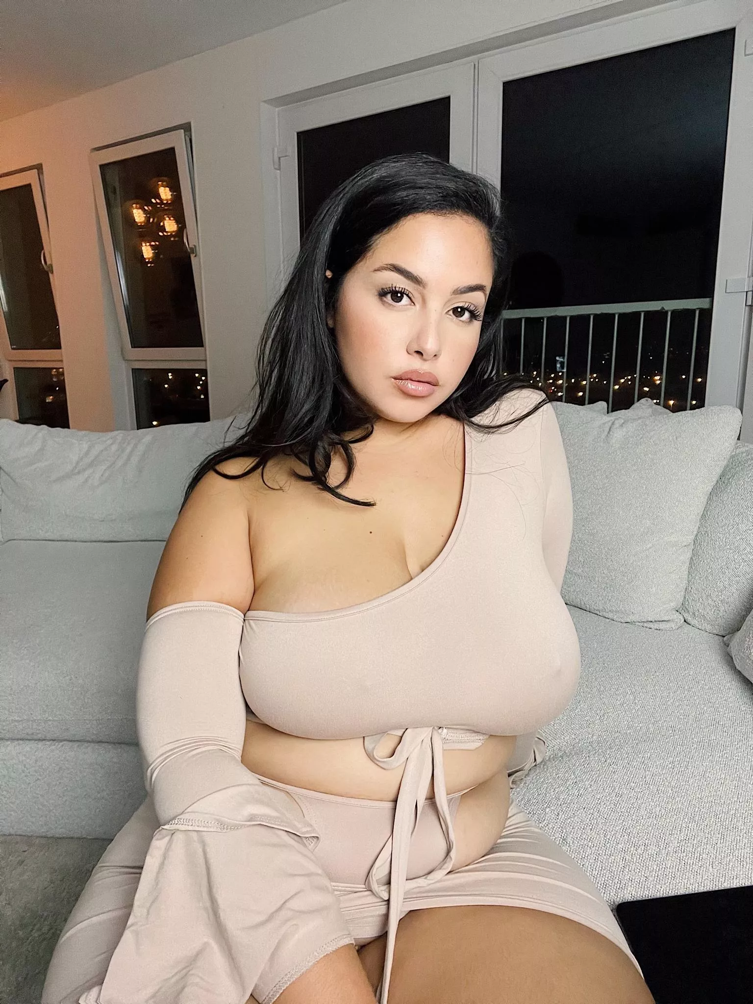 Maybe if you’d take me out to dinner I’ll let you see what’s underneath