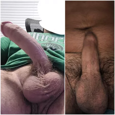 Maybe not the best comparison due to slightly different body positions, but me on the left vs anonymous redditor on the right Maybe not the best comparison due to slightly different body positions, but me on the left vs anonymous redditor on the right