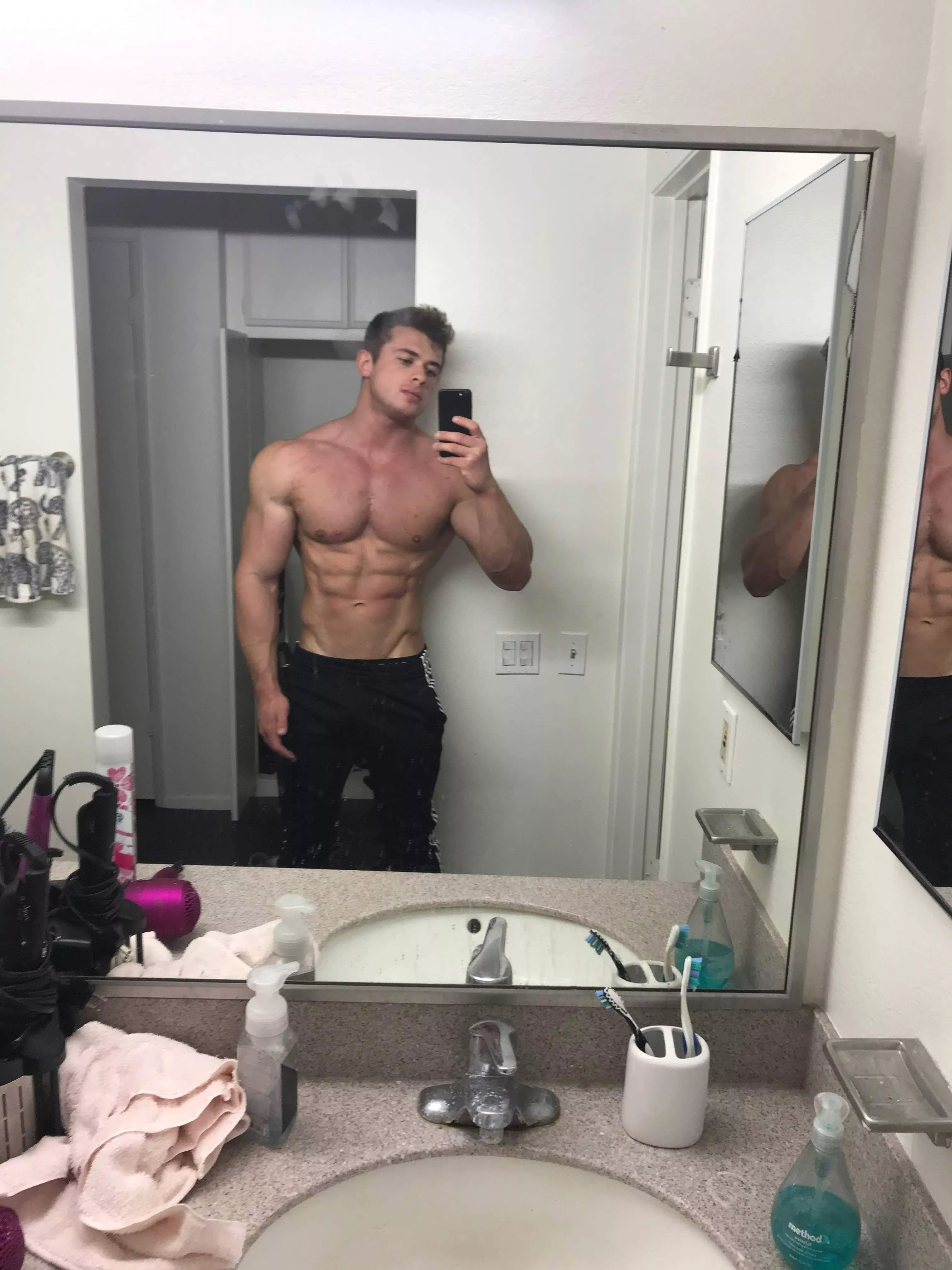 Maybe the pants should come off?