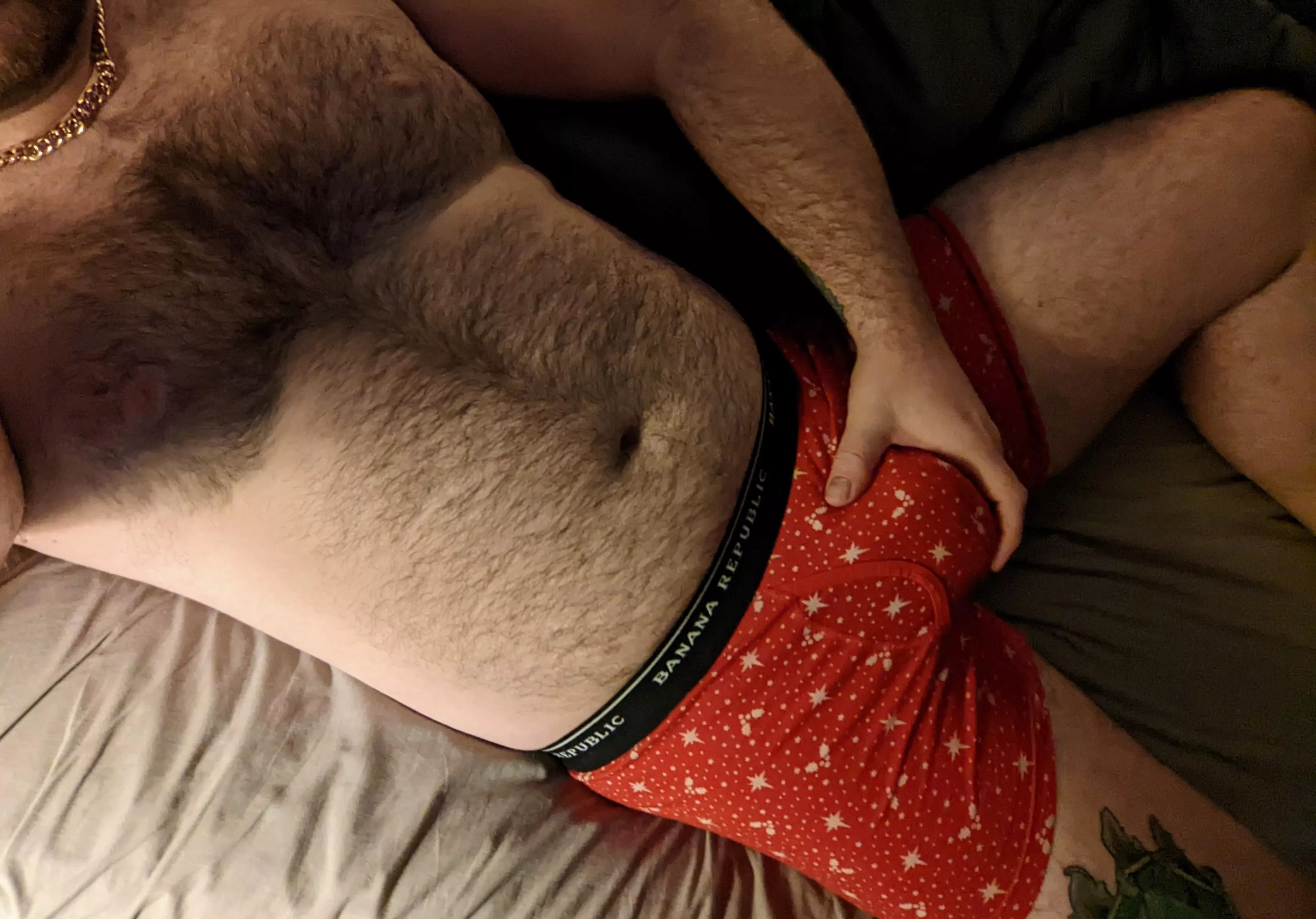 Me & 1 hefty package for Christmas...who wants ? 😈