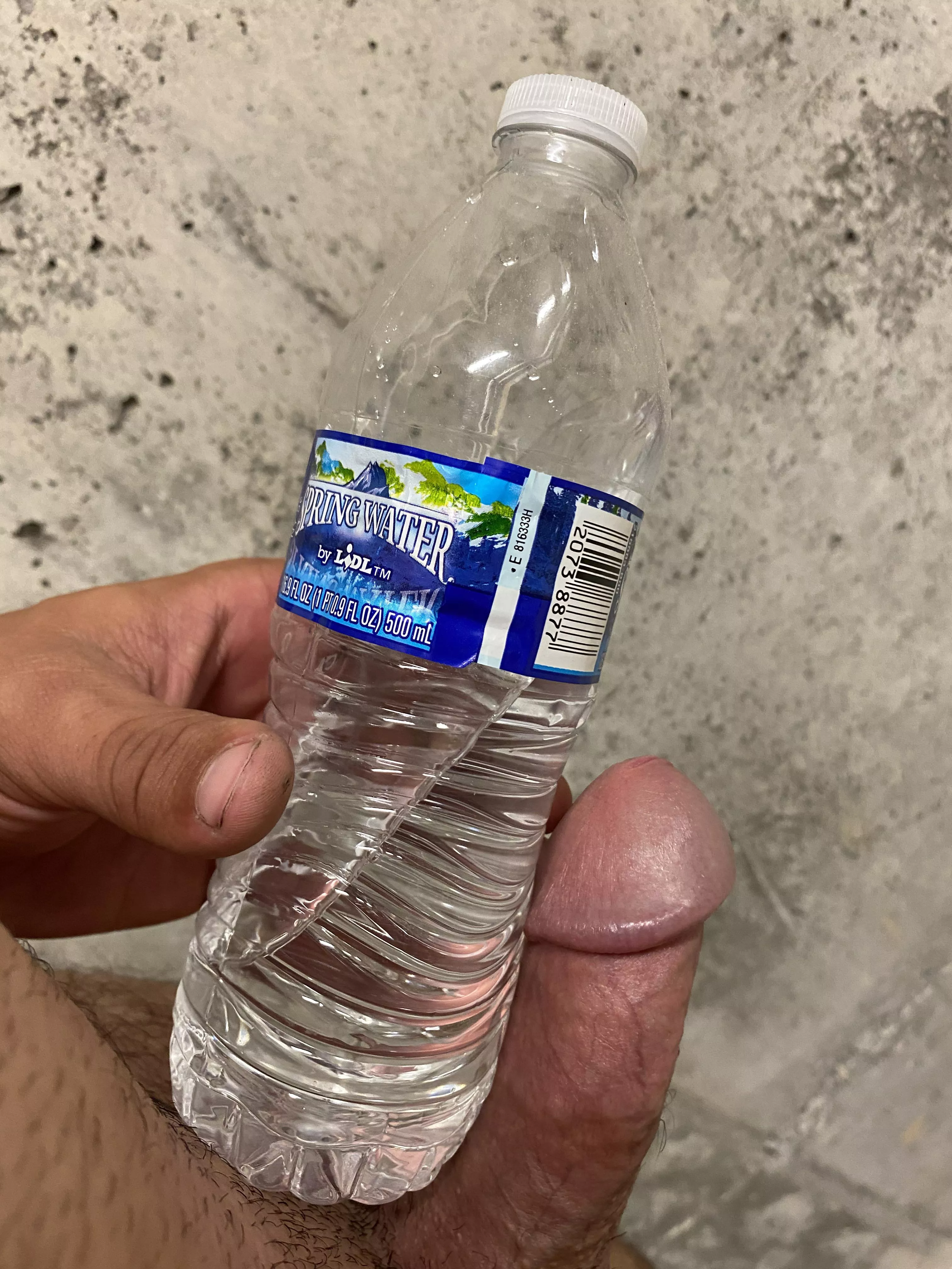 Me and a water bottle Me and a water bottle