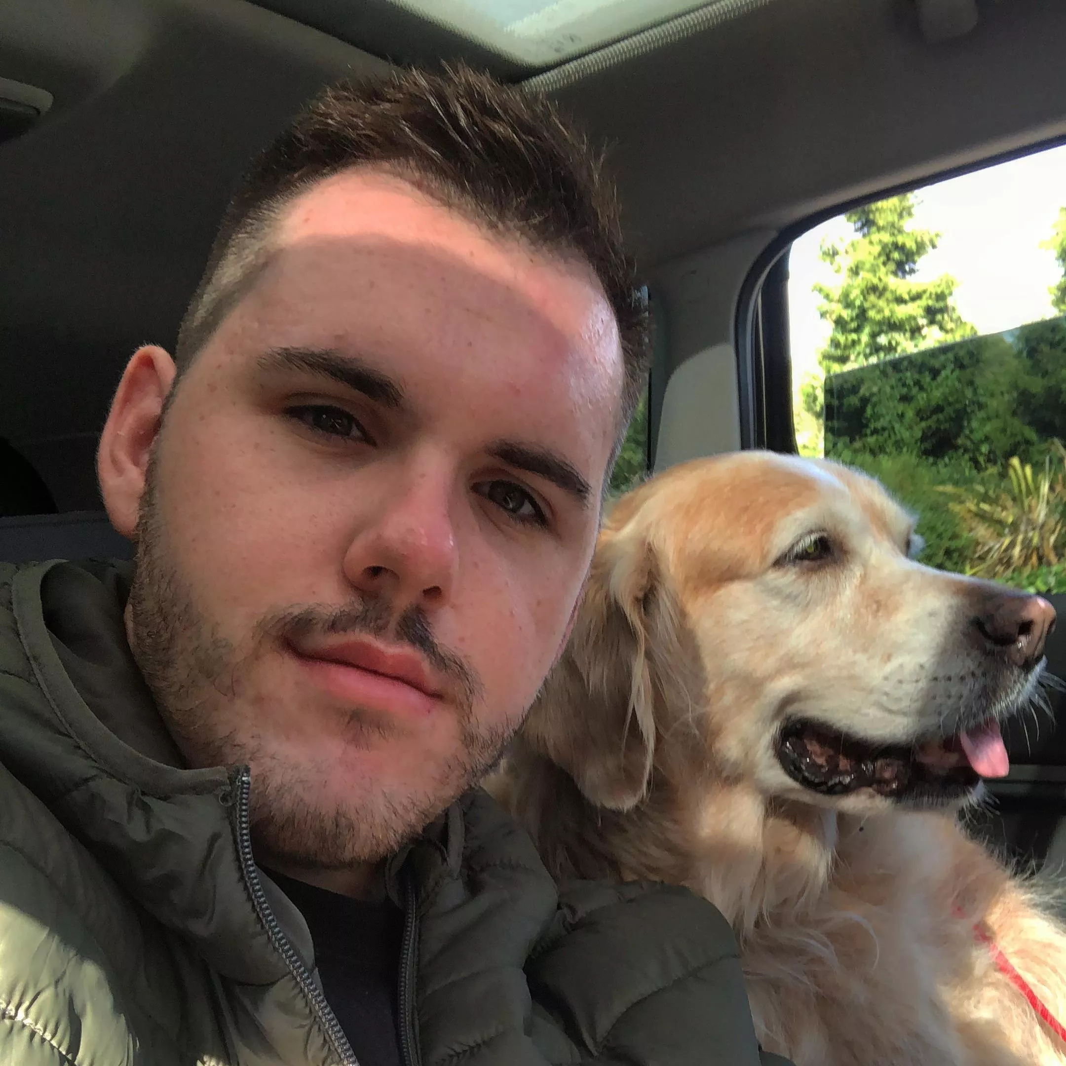 Me and my gorgeous golden girl! She’s 15 this year !!