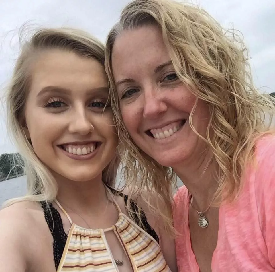 Me and my mom! Me and my mom!