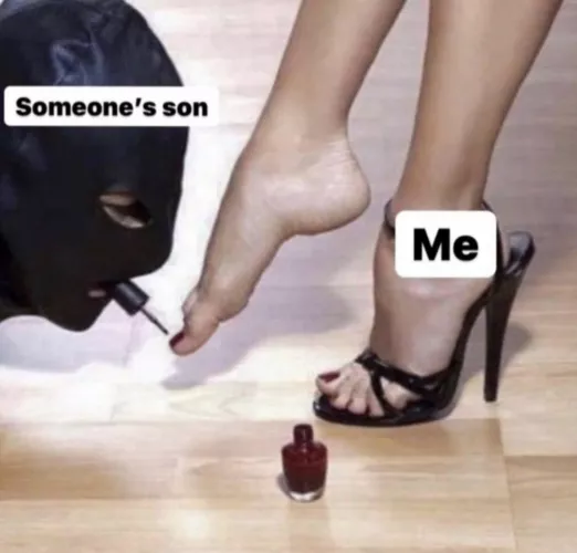 Me and who? ๐ cum subscribe to my onlyfans for findom, feet and much more ๐