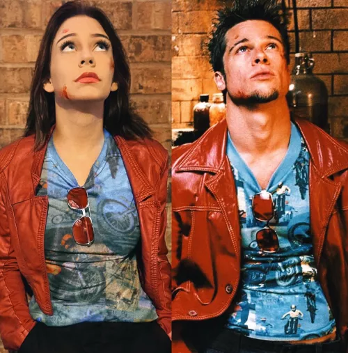 Me as Tyler Durden from Fight Club 👊🏼❤️