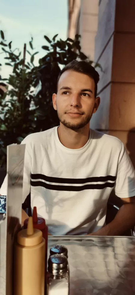 Me eagerly awaiting dinner Me eagerly awaiting dinner