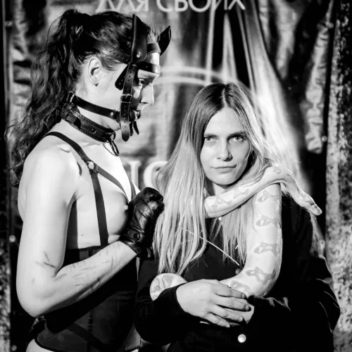 Me, my human pony and real snake.