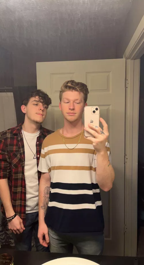 Me (right) and the bf (left)
