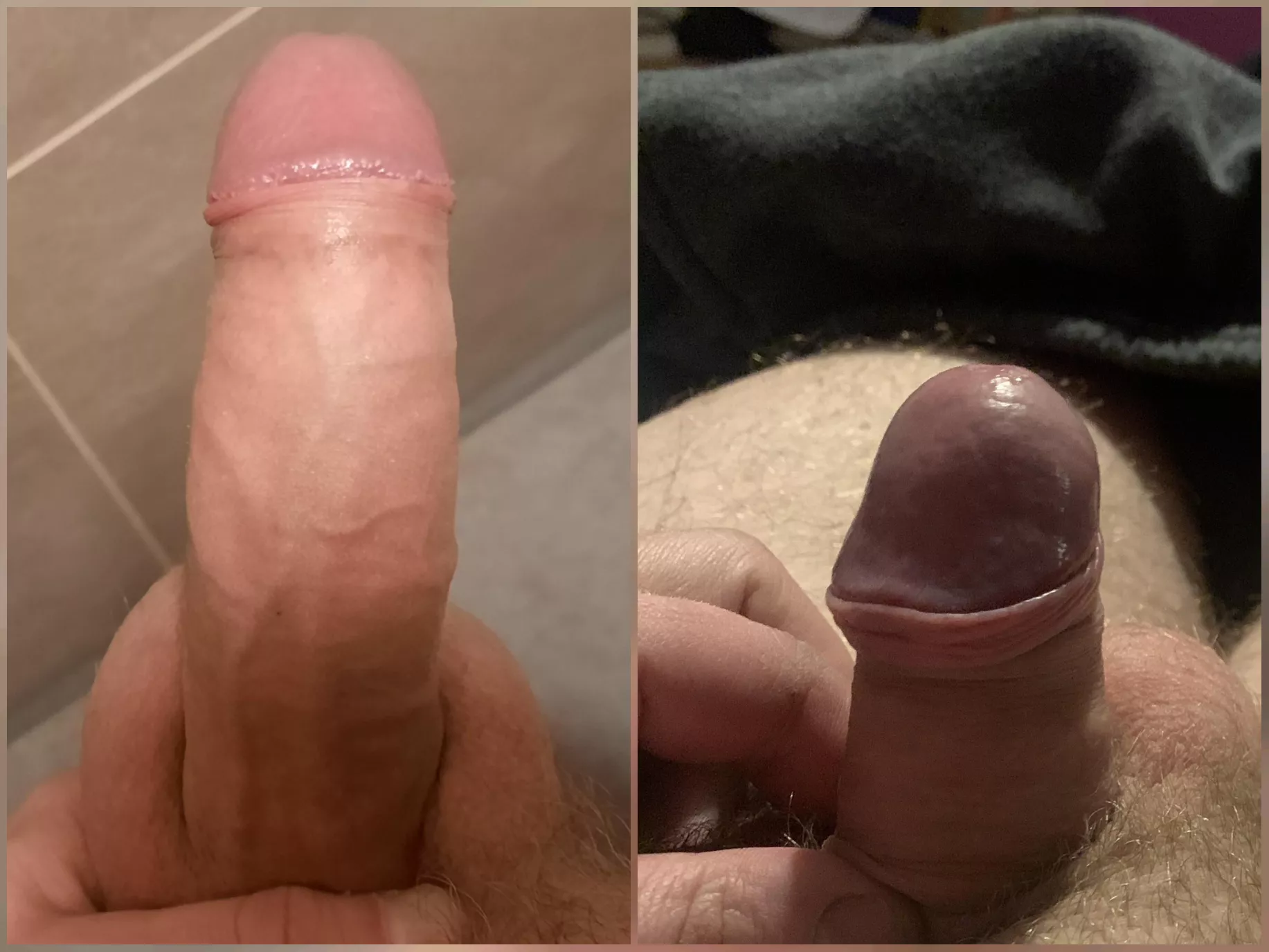 Me vs. @Alarmed1201 compared 😁 No doubt here who is bigger, he is tiny in comparison