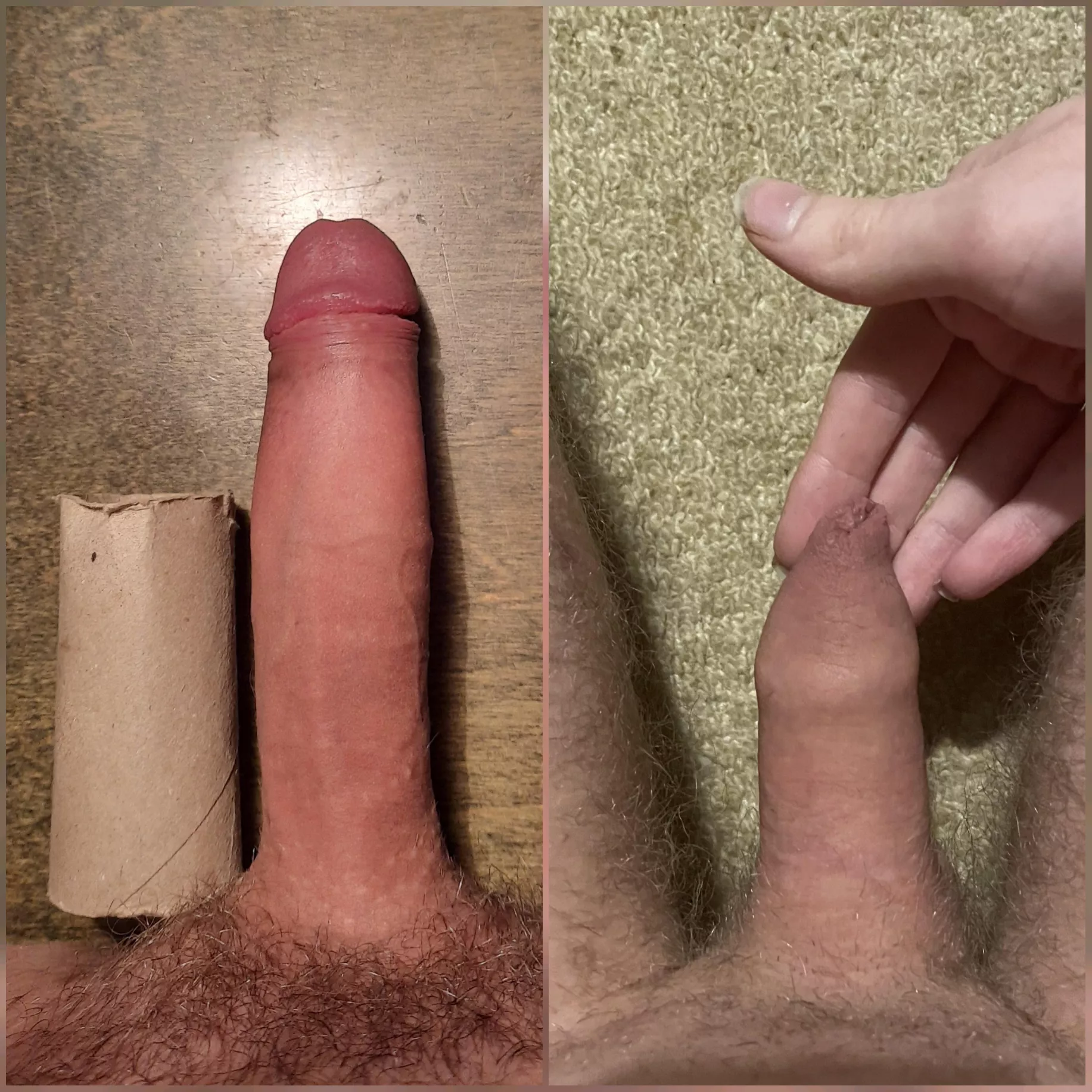 Me vs. @twinkcam compared 😁 That was the biggest he could get - our difference is enormous