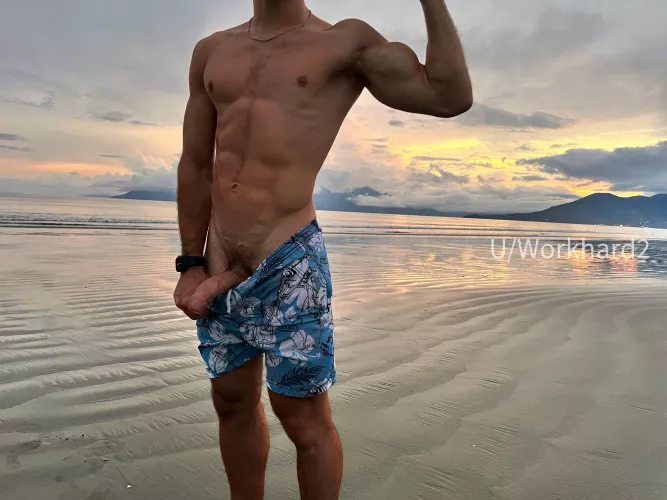 Meanwhile at the Beach! 😜