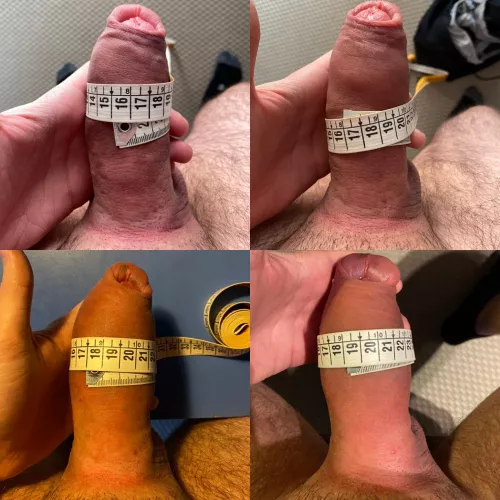 Measurements of my last session (measuring tape in cm)