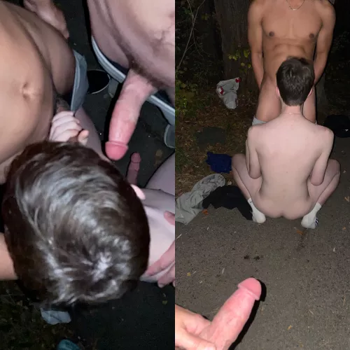 “meet me at the park”🌳😈