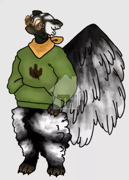 Meet my fursona, Morel! She's an eastern spotted skunk. (Designed ScarabCharm on Insta.) As I don't want this image to be stolen, I'm not posting the original transparent file. Sorry! Leaving the watermark on, too. No one's snatching my skunk. Link t