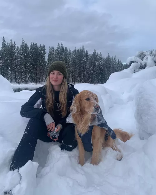 Megan Moore and Apollo