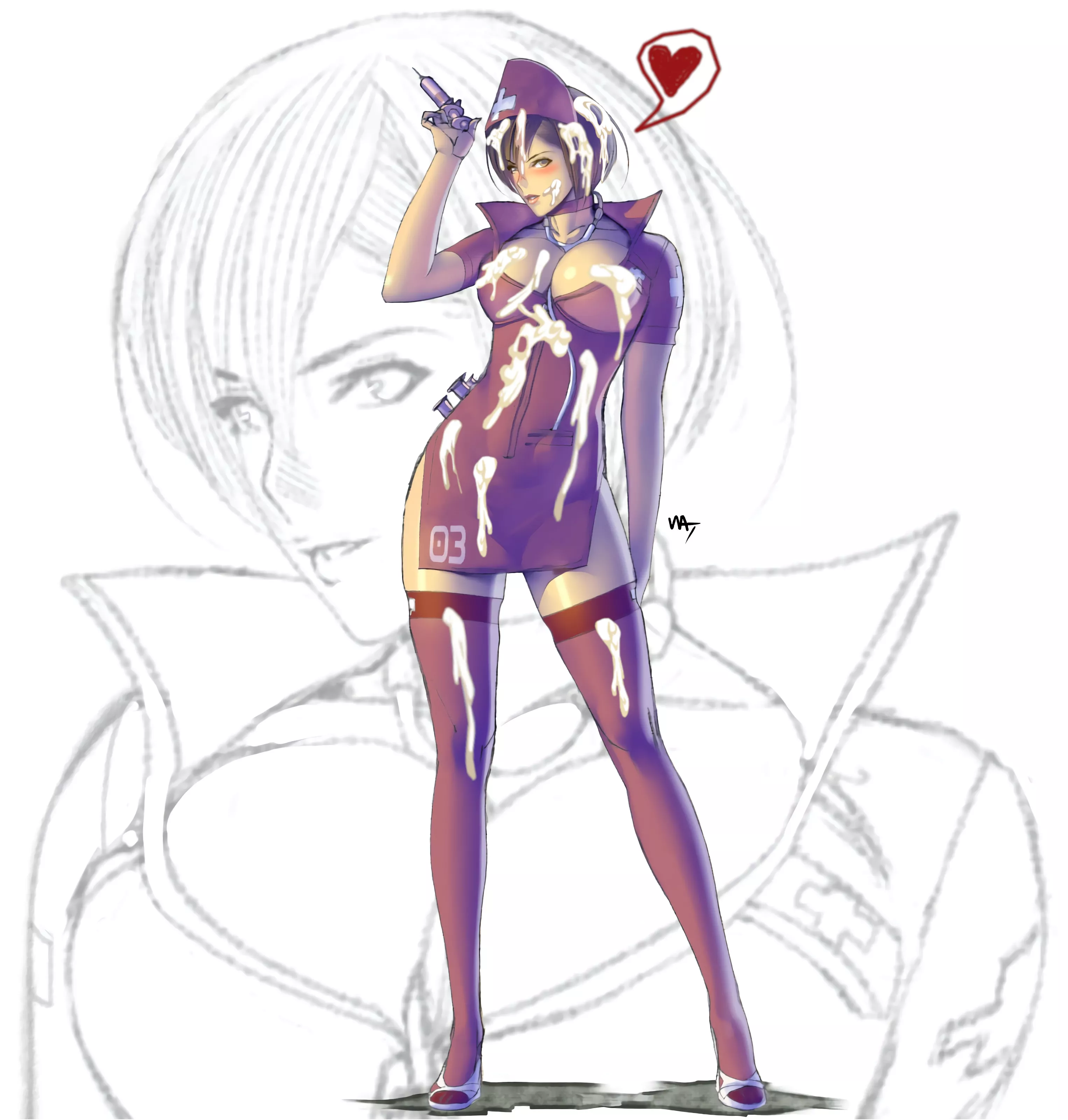 [Meiko] A treatment that gives her hot thick cum...