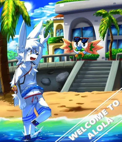 Memories of when I played Pokemon Moon for the first time - Made by me [@AxyUsagi on Twitter]