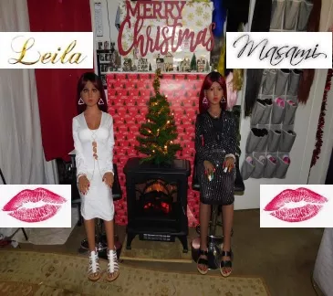 Merry Christmas All, From Leila, Masami And Me!