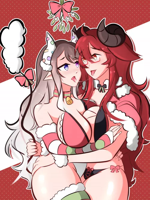 Merry Christmas Mistletoe [OC]