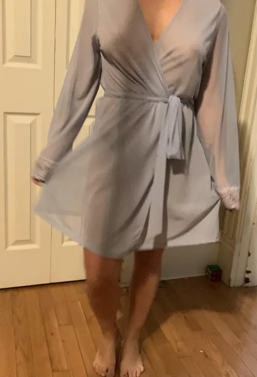 Mesh robe…why not?