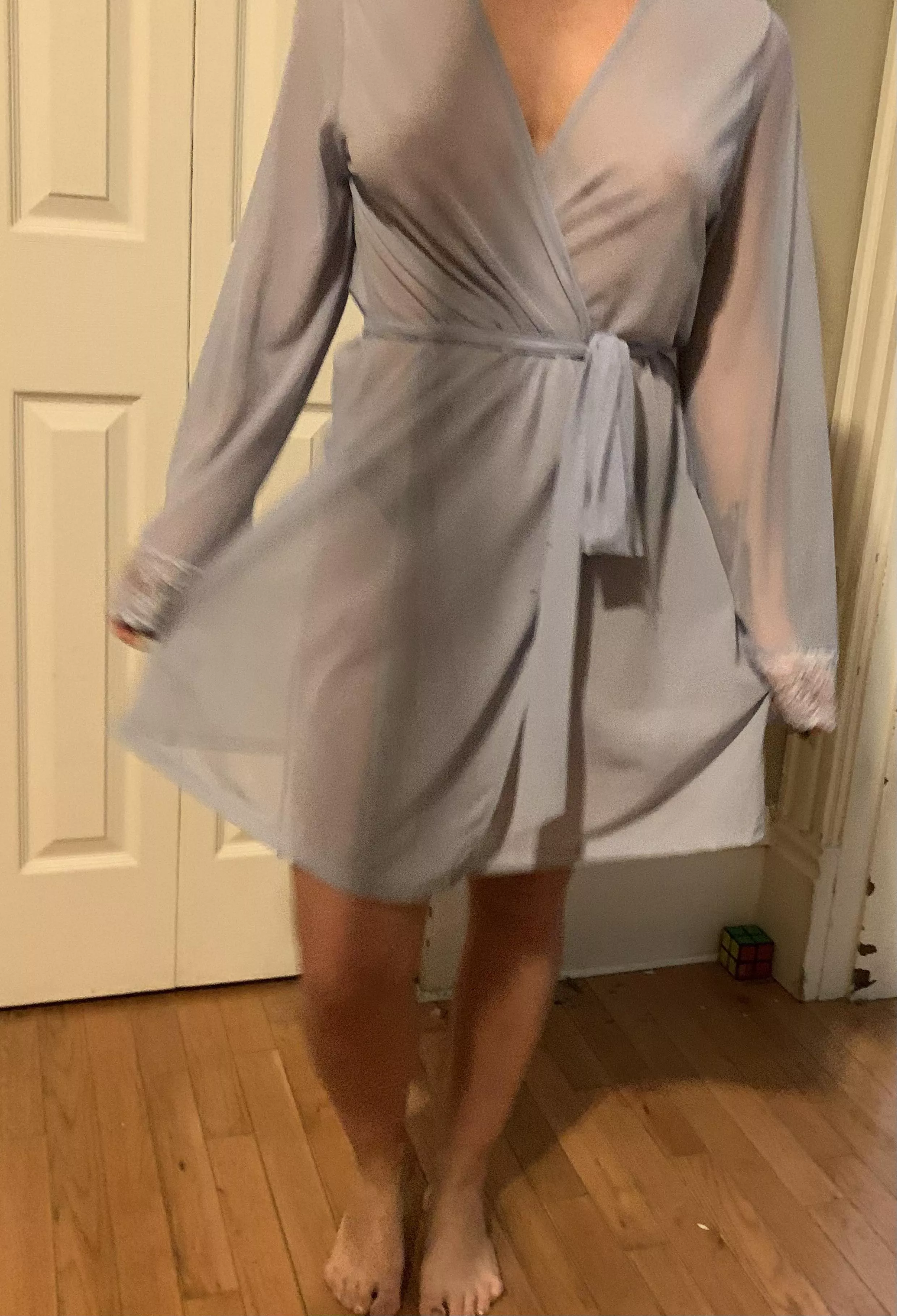 Mesh robe…why not? Mesh robe…why not?