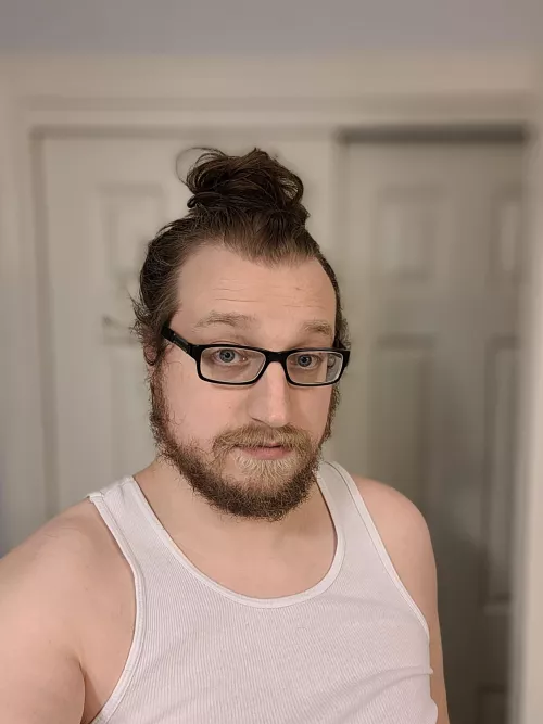 Messy bun days are always great.