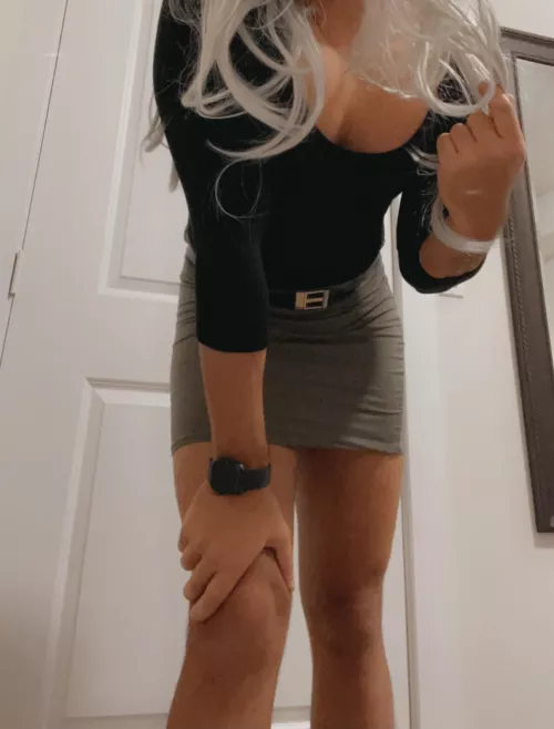 Messy hair hope you don’t care