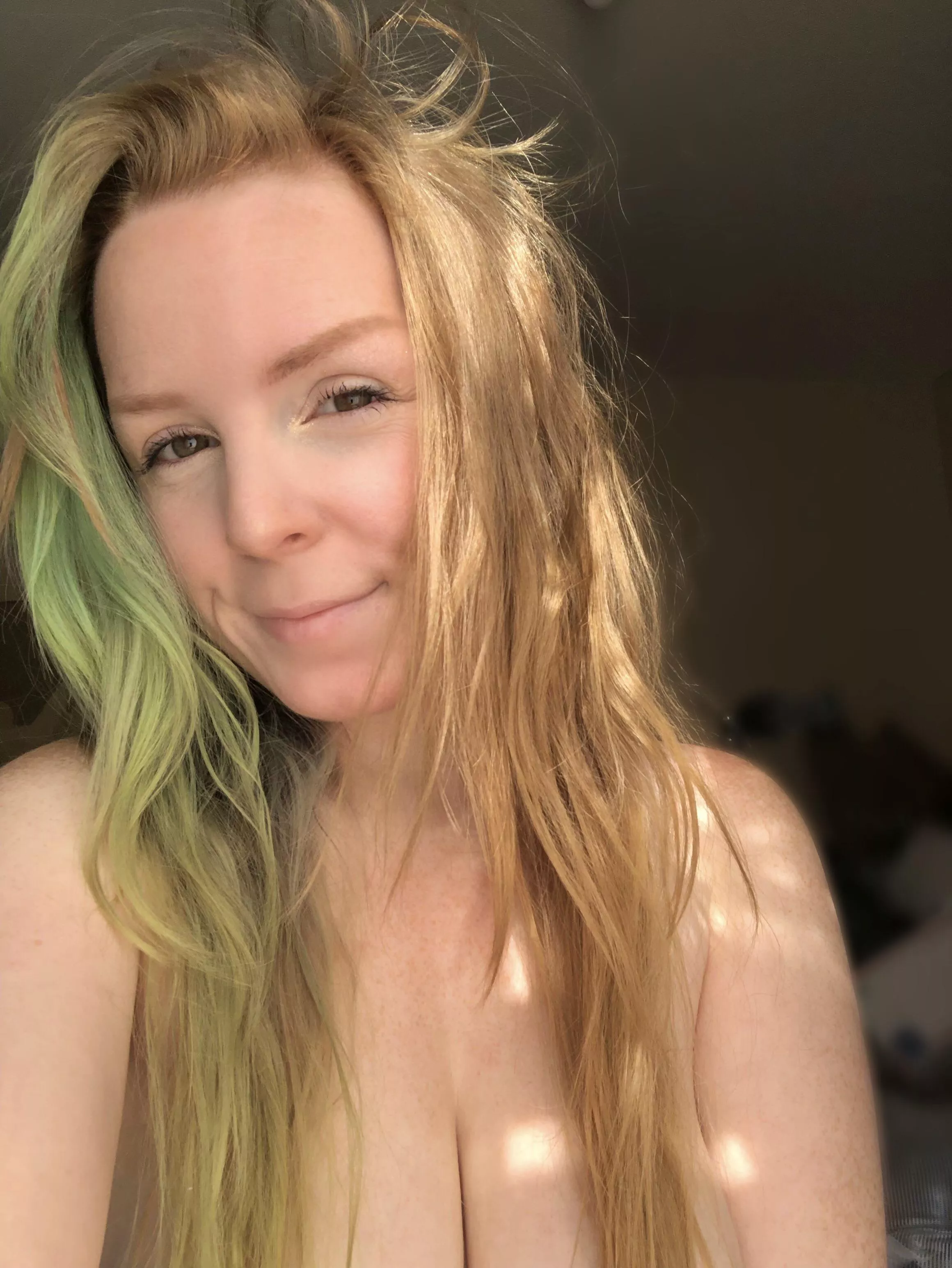 Messy hair is best hair.