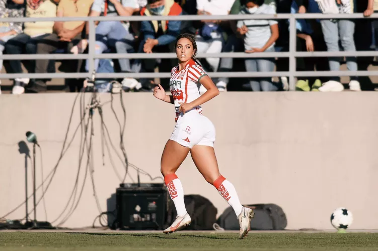 Mexican Soccer player. Nicole Teja