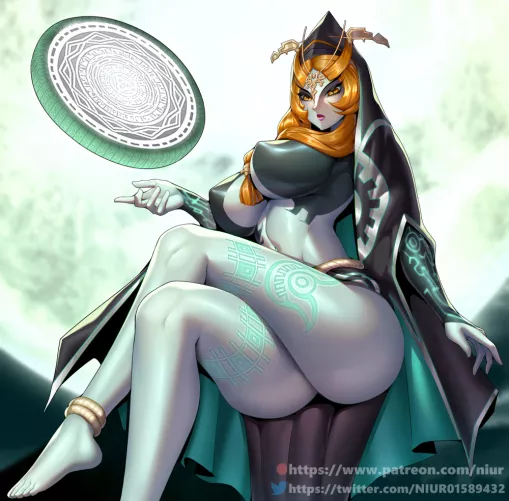 Midna looks ready to dominate you Midna looks ready to dominate you