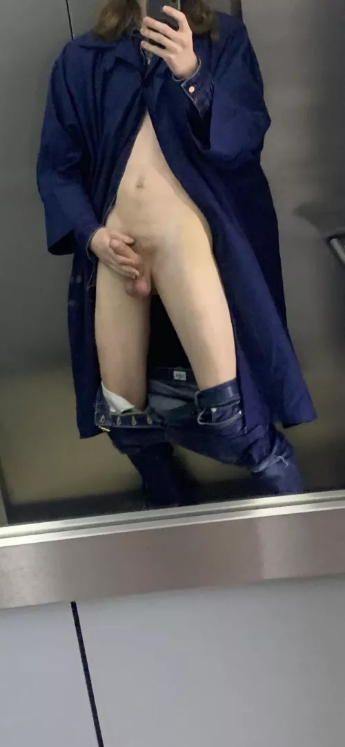 Midnight lift on my way home from the pub