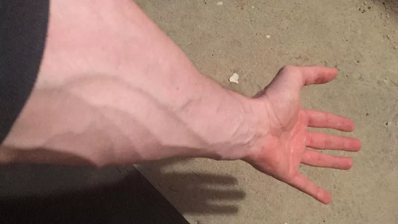 Mid-Workout Veins Mid-Workout Veins