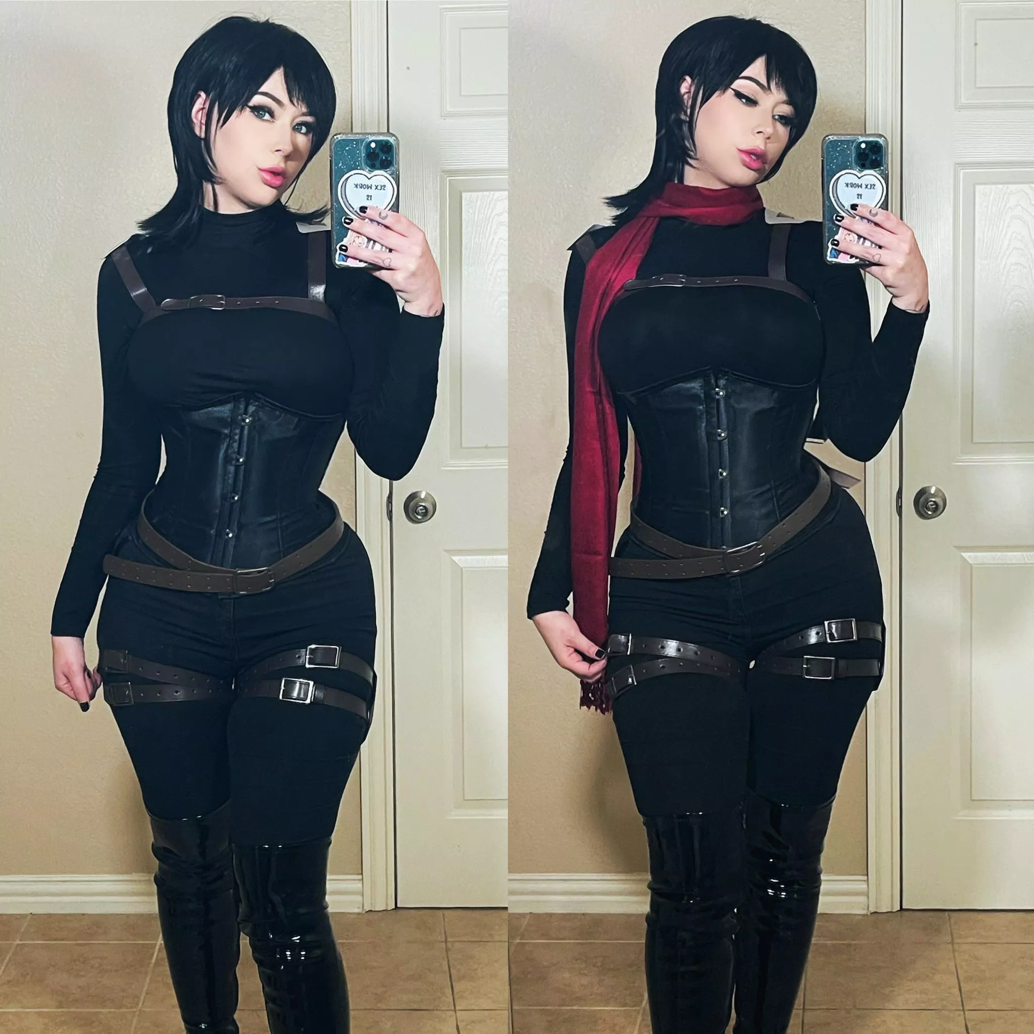 Mikasa Ackerman by Alegrachan