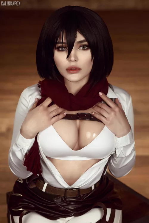 Mikasa Ackerman from Attack on Titan by Kalinka Fox