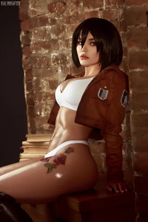 Mikasa Ackerman from Attack on Titan by Kalinka Fox