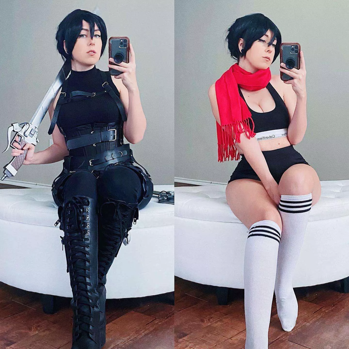 Mikasa from Attack on Titan by Malpalpatine