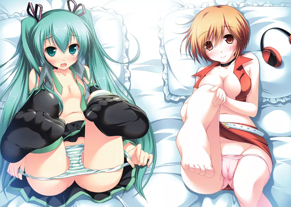 Miku and Meiko Miku and Meiko
