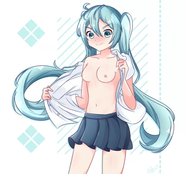 Miku In A Hot Day Miku In A Hot Day