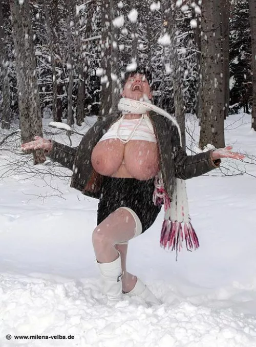 Milena fun in all weather